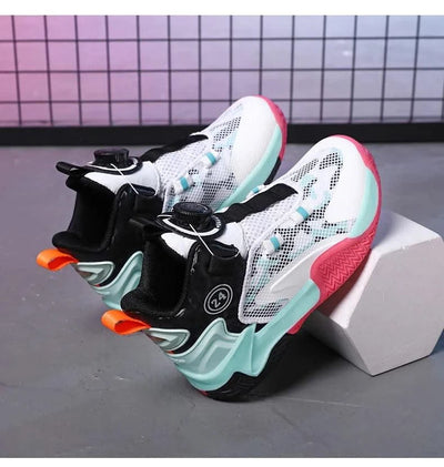 2025 New Children's Basketball Sports Shoes for Boys High Quality Running Kids Shoes Child Sneakers Non-Slip School Shoes - Elanique