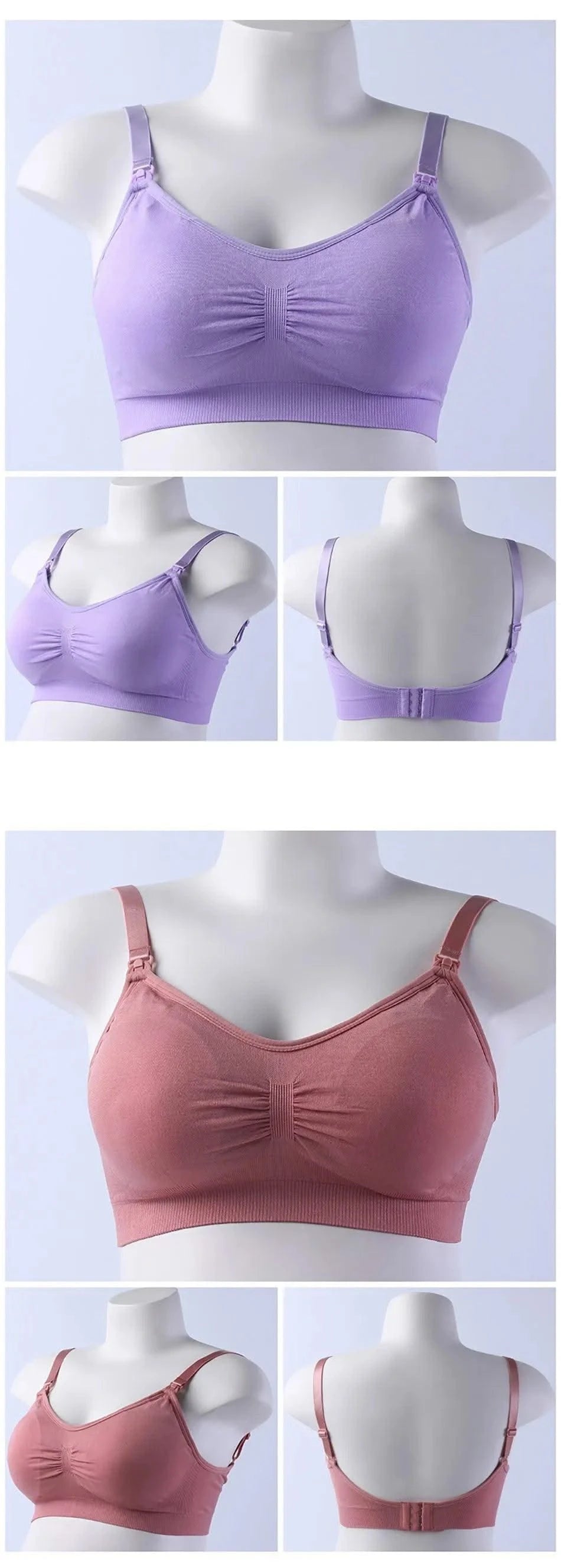 Maternity Bras Double Layer Seamless Bra For Women