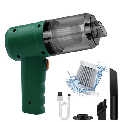 15000PA Compressed Air Dust Collector Handheld vacuum cordless High power, car vacuum cleaner Hairdryer Mini portable