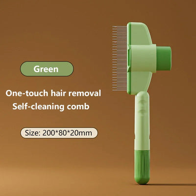 Pet Comb Cat Grooming Massage Brush Dual-Purpose Comb for Cats/Dogs Professional Open Knot Pet Hair Removal Brush Durable