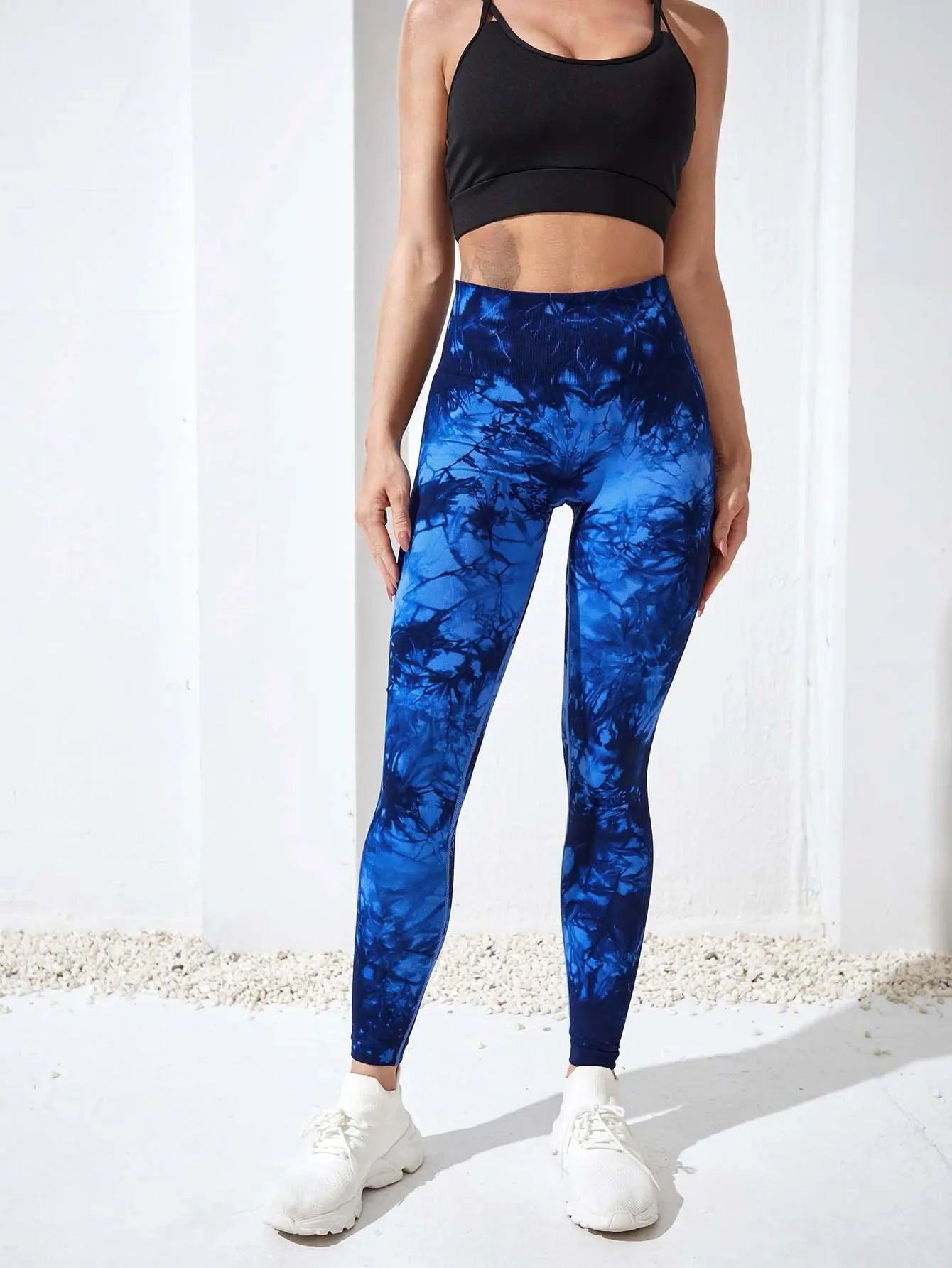 Tie Dye Yoga Sport Leggings For Women