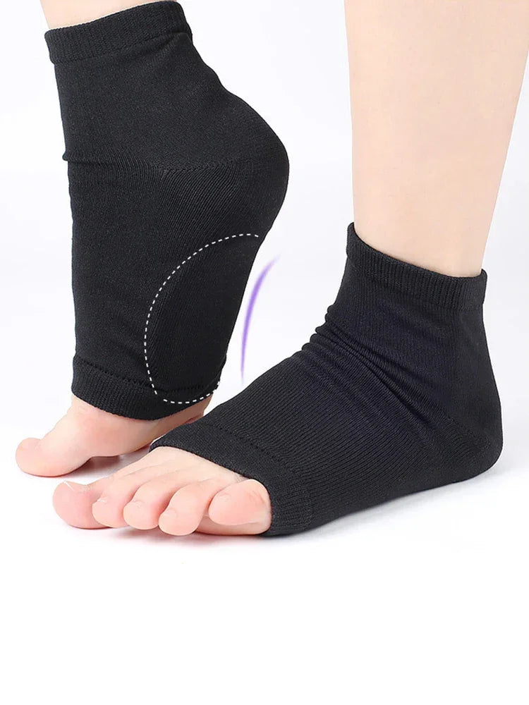 2 in 1 Arch Support Sleeves Plantar Fasciitis Heel Spurs Foot Care Flat Feet Relieve Fatigue Sleeve Socks Orthotic Insoles Pads