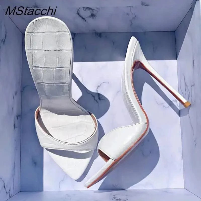 Laser Dazzling Colour, Pencil-High Heel Shoes For Women | Slippers | Summer Sandals |  Sandals | Shoes