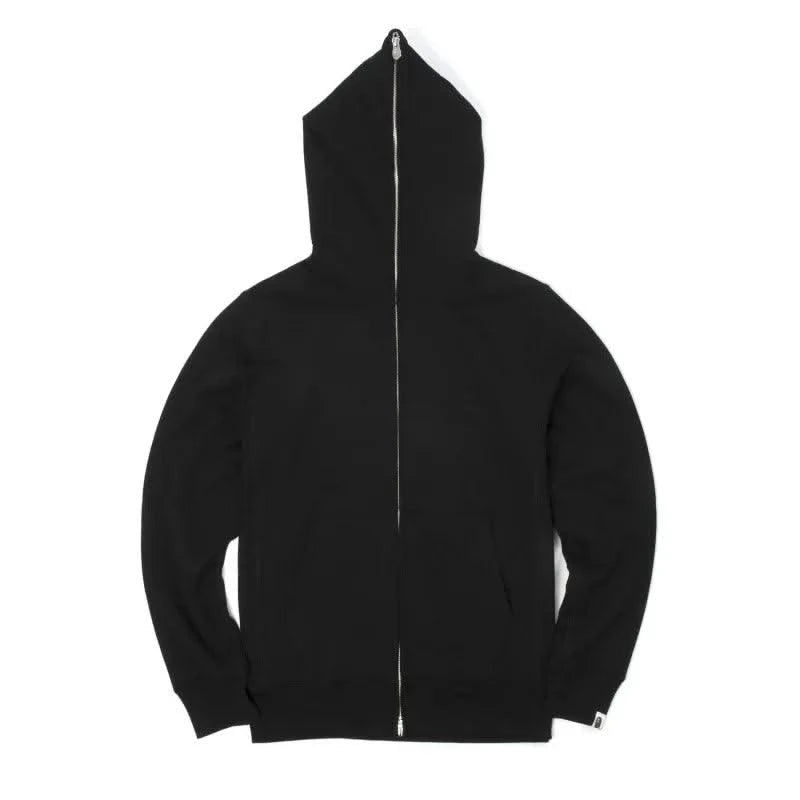 Zipper Hoodies Women/Men Fashion Long Sleeve Hooded Fleece Sweatshirt