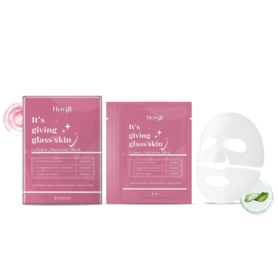 Collagen Face Mask Anti Aging Firming Moisturizing Refreshing Shrink Pore Brightening Overnight Mask Hyaluronic Acid Facial Mask