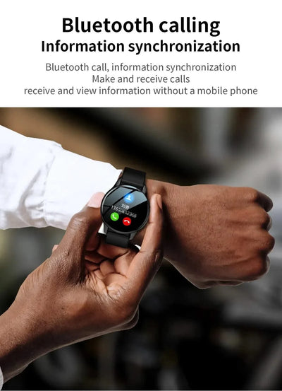 2025 Women Bluetooth Call Smart Watch HeartRate Blood Pressure Monitoring Smartwatches Waterproof Men Smartwatch For Samsung IOS