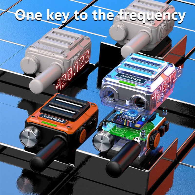 Mini Walkie Talkie BTDX 390 Portable Two Way Radio PMR446 FRS Radio Comunicador Long range Kids Walkie-Talkie for Hotel Business