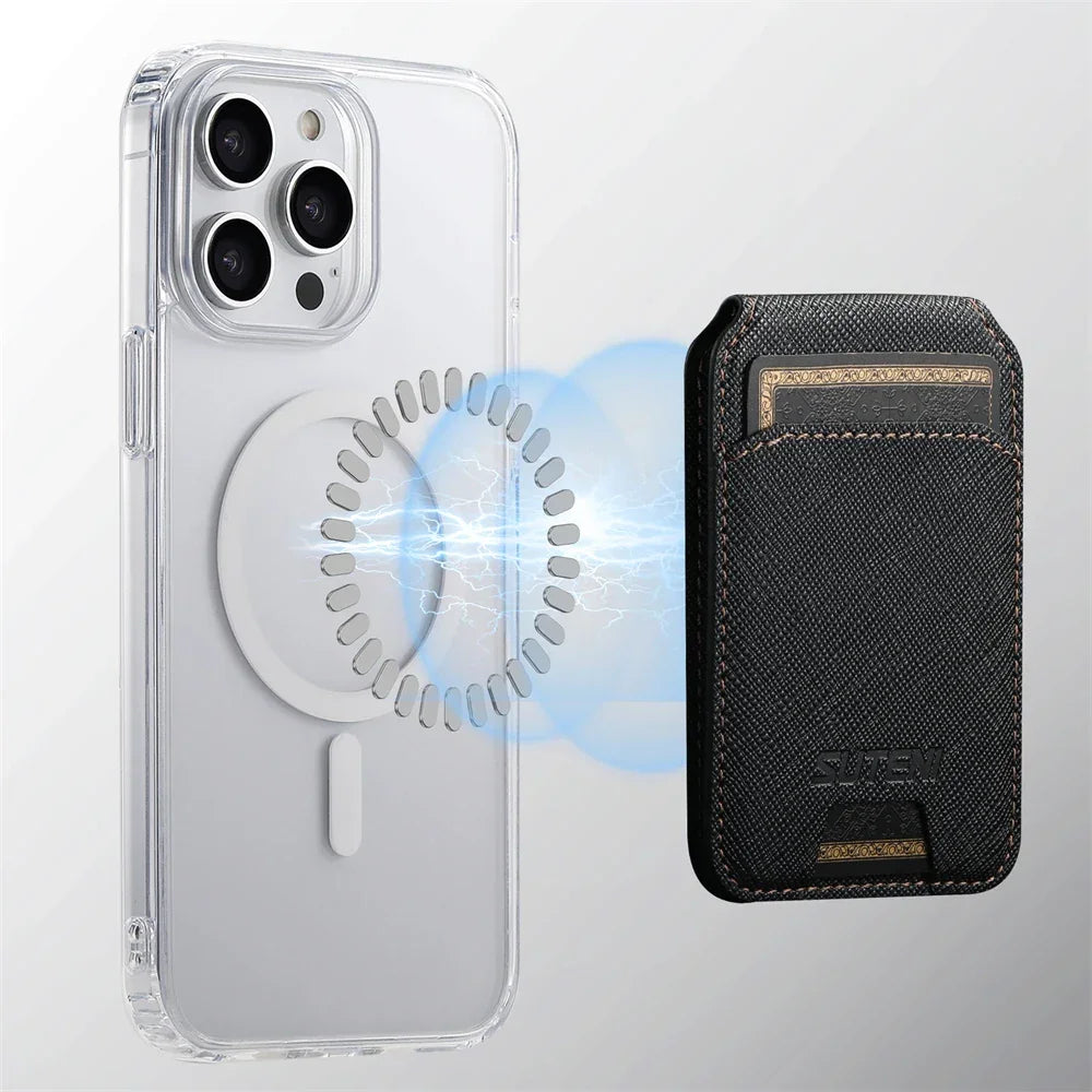 Wallet Phone Case For iPhone 17 17Air 12 13 14 15 Plus 16 Pro Max Card Holder Leather Magnetic Pocket For Magsafe Wallet Cover