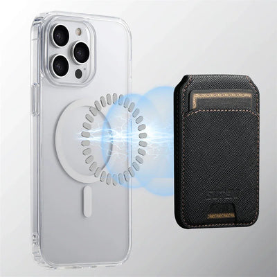 Wallet Phone Case For iPhone 17 17Air 12 13 14 15 Plus 16 Pro Max Card Holder Leather Magnetic Pocket For Magsafe Wallet Cover
