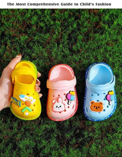 Soft Anti-Skid Cartoon Design Hole Sandals |Children's Shoes | Summer Wear For Boys Girls | Kids Shoes/Slippers | Baby Shoes
