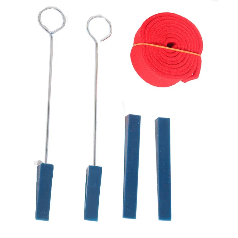 Professional Piano Tuning Kit Portable Piano Tuner Tuner with Tuning Hammer and Silence Kit for All Upright and Grand Pianos