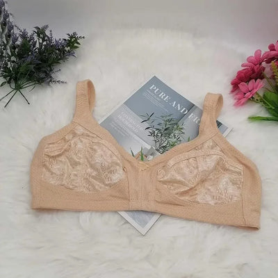 Classic Full Coverage Bra for women lace embroidery