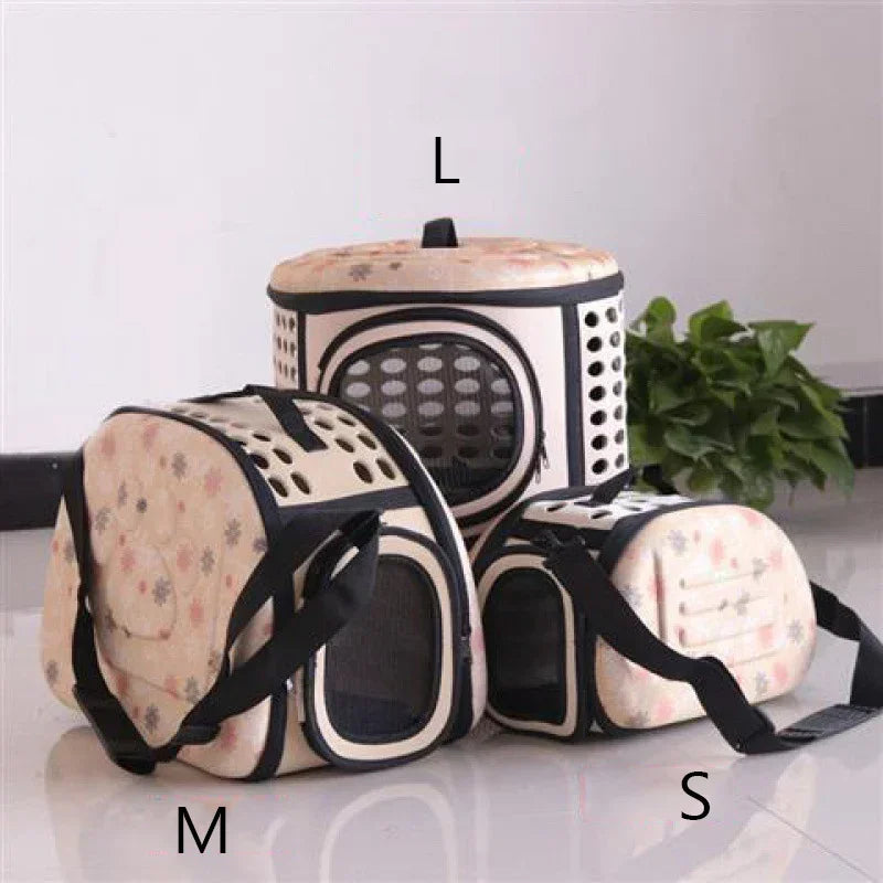 Cat Puppy Carrier Backpack Fashion Breathable 4 Colors Pet Single Shoulder Bags for Cats Small Dogs Outdoor Traveling Supplies