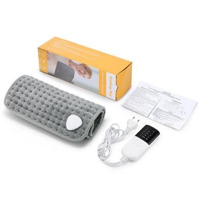 Electric Heating Pad for Back and Leg 9 Heat Levels Temperature Control Hot Compress Fast Heating Mat Pet Warming Mat Home Use