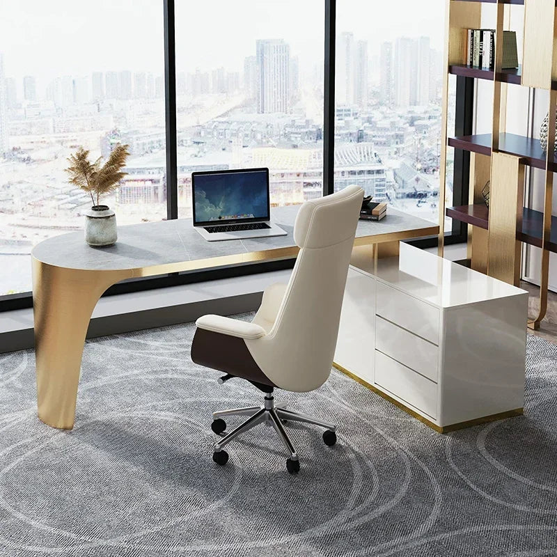 Computer Offices Modern Office Desks Bedroom Desk Furniture Supplies Accessories Organizer Sedentary Table Desktop Tv Mesa L