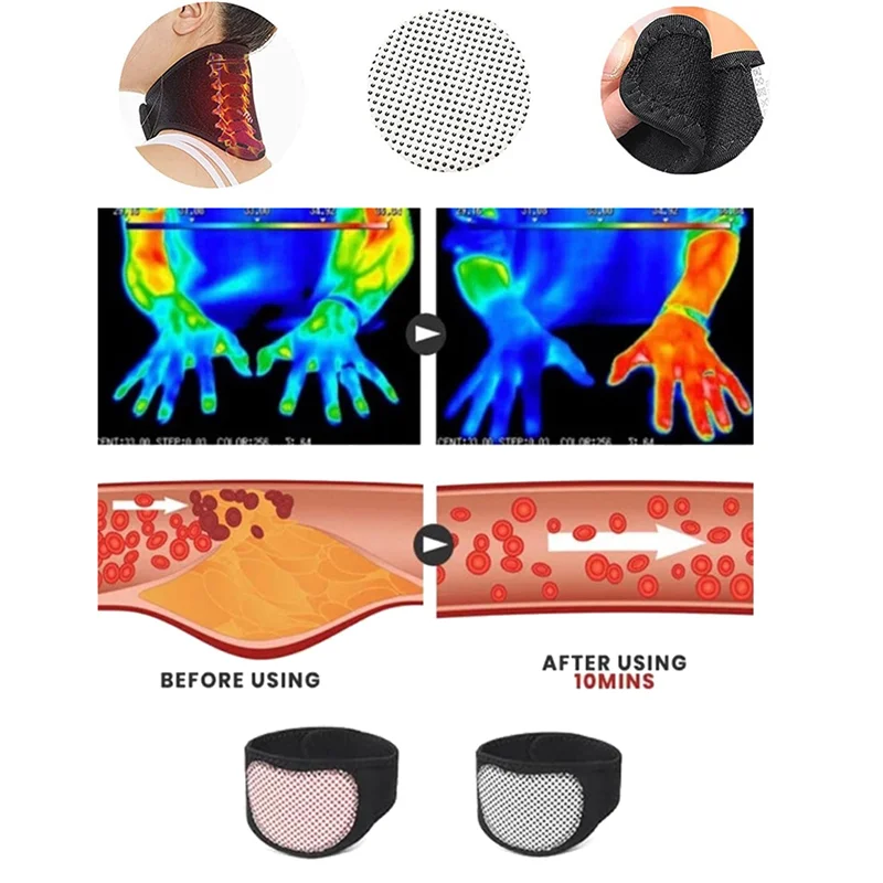 XFDZ-Tourmaline Acupressure Self-Heating Shaping Adjustable Arm Trimmers,Thigh Trimmers For Weight Loss And Cellulite