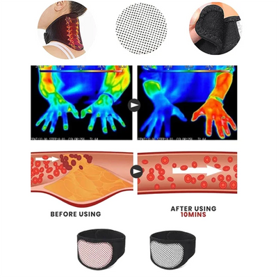 XFDZ-Tourmaline Acupressure Self-Heating Shaping Adjustable Arm Trimmers,Thigh Trimmers For Weight Loss And Cellulite