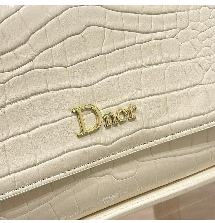 Classic women’s handbag in leather shoulder and crossbody bag style luxury elegant design for ladies by famous designer