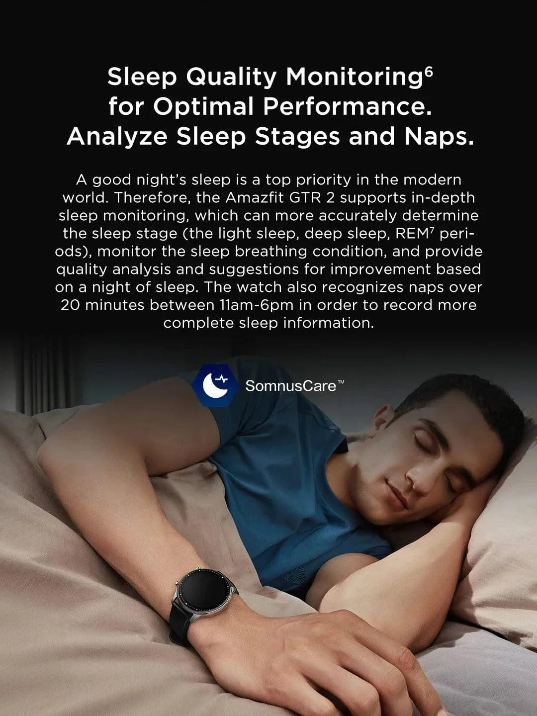 Amazfit GTR 2 Smartwatches No New Smart Watch For Men Waterproof 5ATM GPS 95New Exhibition SportsWatch Mens Refurbished Watch