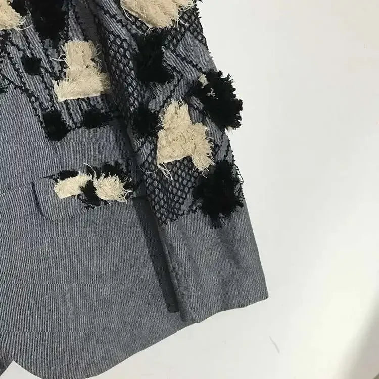 PFHQ Autumn Texture Design Niche Men's Blazers Streetwear Outdoor Patchwork Sports Baggy High Quality Delicacy Suit Coat 21Z1391