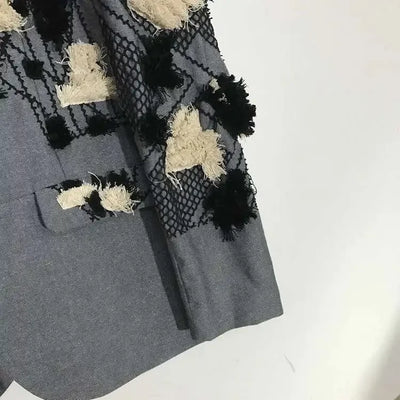 PFHQ Autumn Texture Design Niche Men's Blazers Streetwear Outdoor Patchwork Sports Baggy High Quality Delicacy Suit Coat 21Z1391