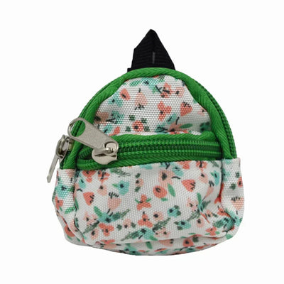 Labubu Doll Canvas Backpack Simulation Pet Bag for 15/17cm Dolls Cute Doll Accessories