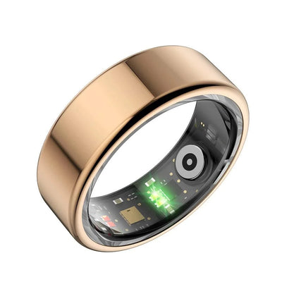 R02 Smart Ring Military Grade Titanium IP68 & 3ATM Waterproof Sleep Heart Rate Health Monitoring Multi-sport Modes Tracker Ring