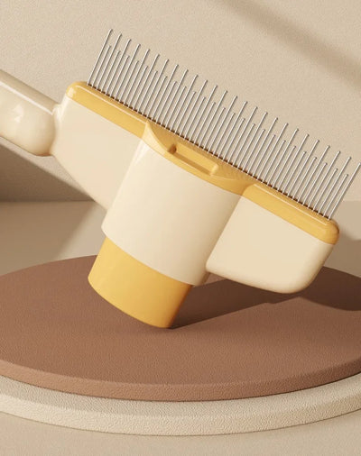 Dog Comb Pet Hair Remover One Button Dogs Brush Self-cleaning Cat Brush Massage Combs for Dog Grooming Brushes for Pet Products