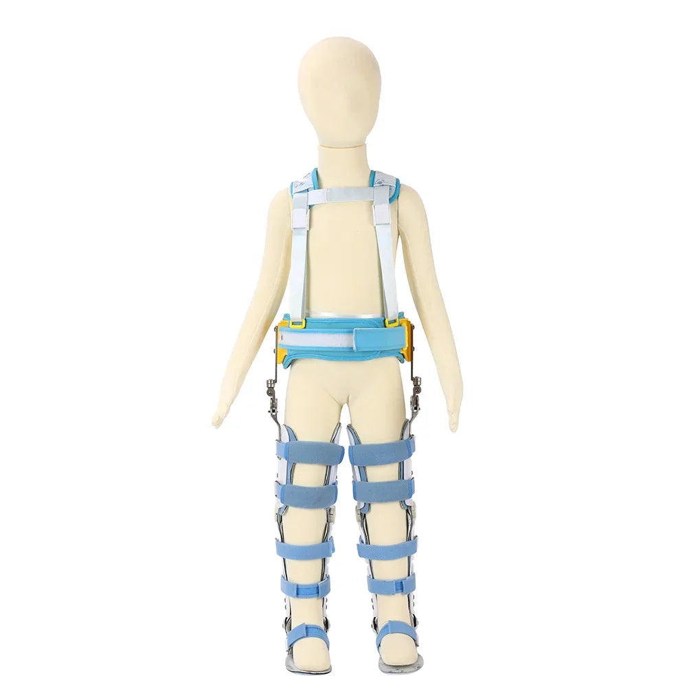 KID Hinged ROM Hip Knee Support Brace Hip Knee Ankle Foot Orthosis Leg Fracture for Knee Surgery Ligament Support