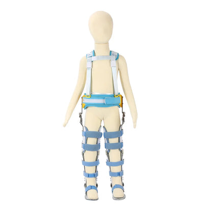 KID Hinged ROM Hip Knee Support Brace Hip Knee Ankle Foot Orthosis Leg Fracture for Knee Surgery Ligament Support