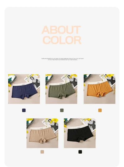 Women Boxers Underwear Mid-rise Ladies Safety Short Pants Female Seamless Underpants Breathable Boyshorts Sexy Panties Lingerie