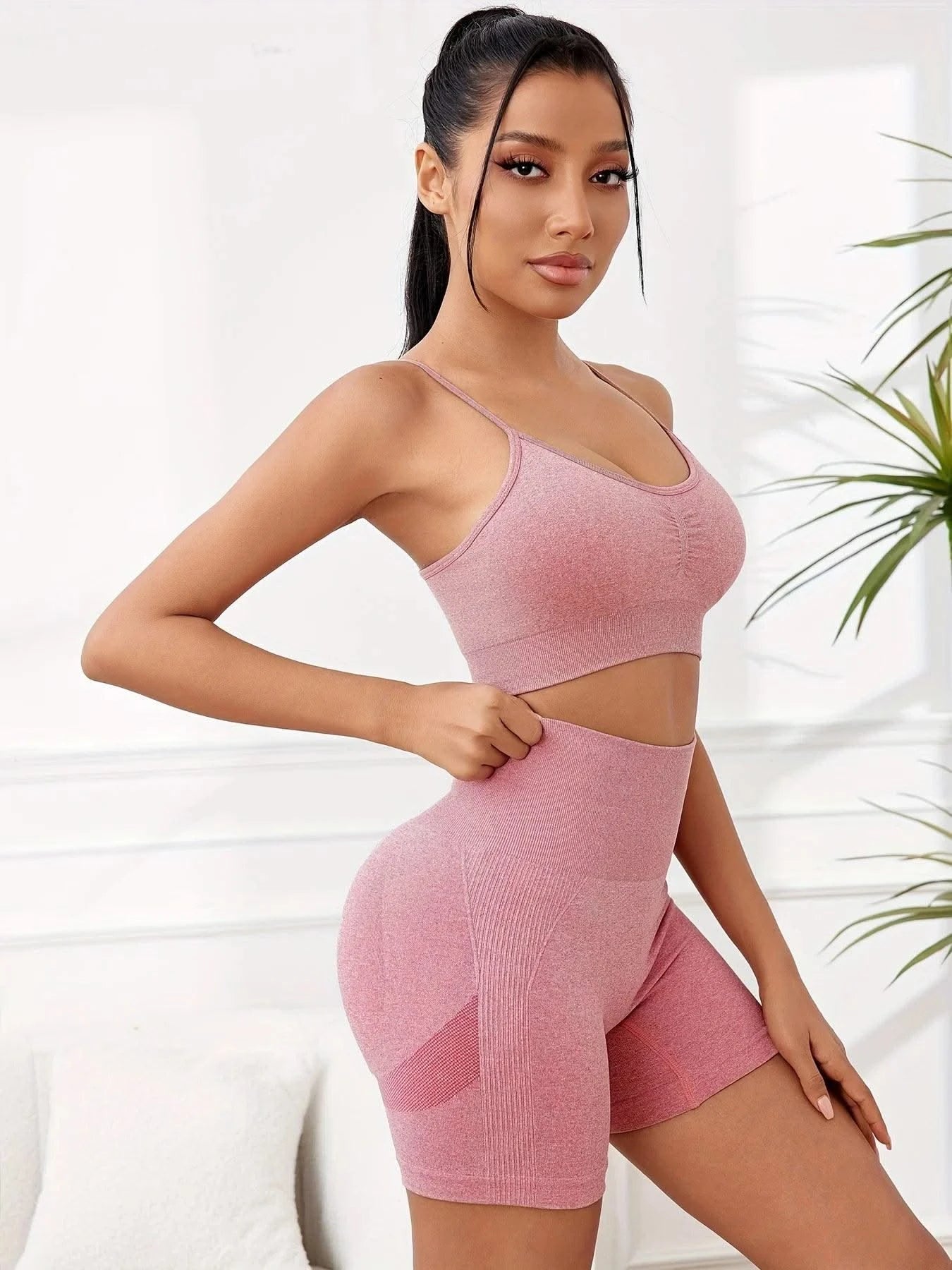 Women Seamless Shorts Leg gings Activewear