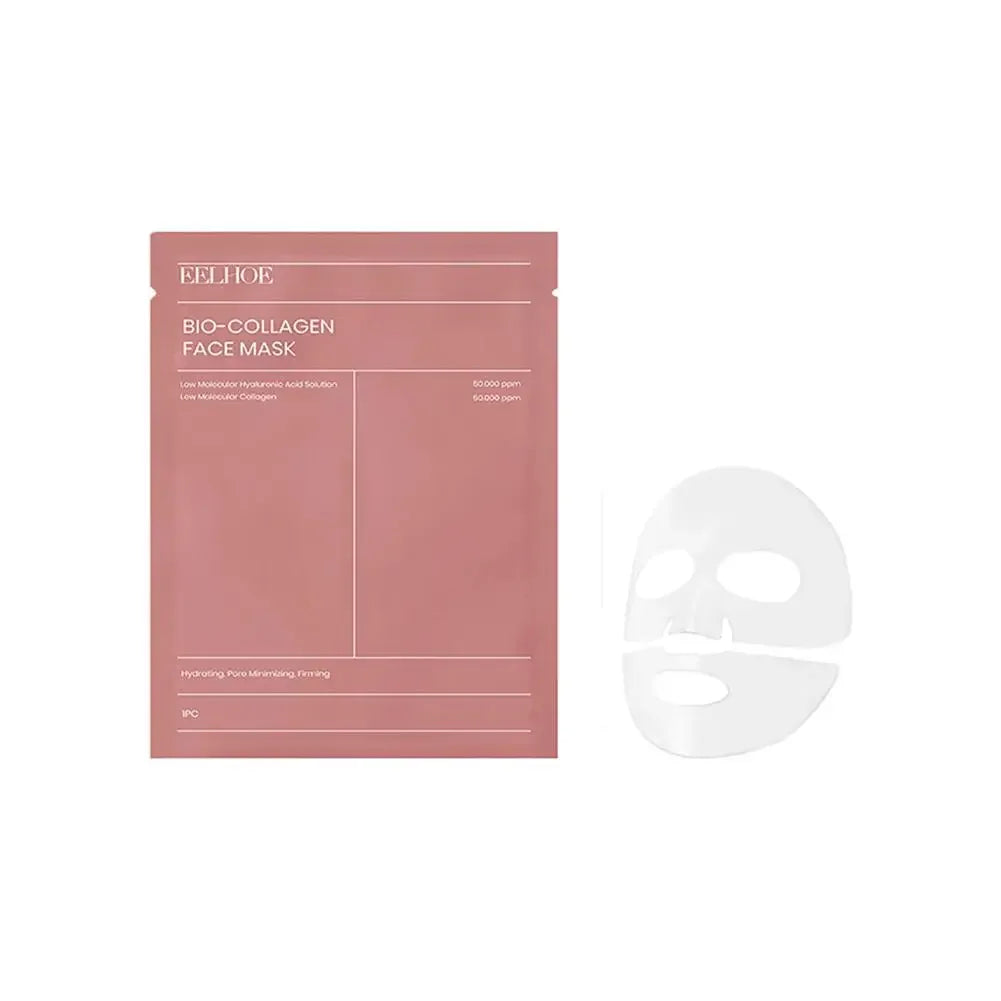 Bio Collagen Face Mask Shrink Pores Deep Hydrating Overnight Mask Moisturizing Refreshing Brightening Firming Lift Face Skincare