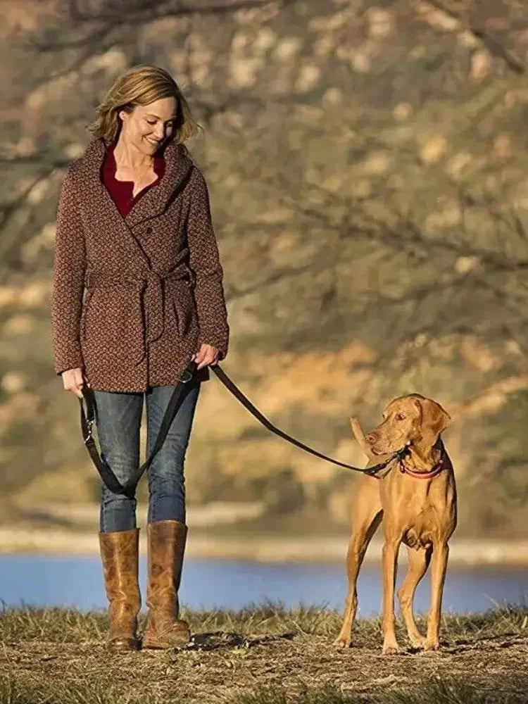 Adjustable Dogs Walking Training Lead Police Style Control Dog Lead Leash Dog Chain Dog Leashes Safety Pet Leashes Dog Accessory