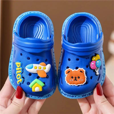 Soft Anti-Skid Cartoon Design Hole Sandals |Children's Shoes | Summer Wear For Boys Girls | Kids Shoes/Slippers | Baby Shoes