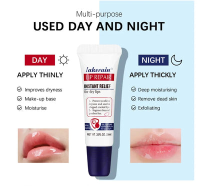 2pcs/Lot Moisturizing Lip Repair Gel Instant Relief For Dry Lips Liquid Lip Balm Paraben Free Lip Care Product Reduce Lips Line