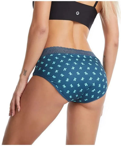 Women's Seamless Physiological Underwear 4-Layer Leak-Proof Menstrual Period Panties Breathable Antibacterial Menstrual Briefs