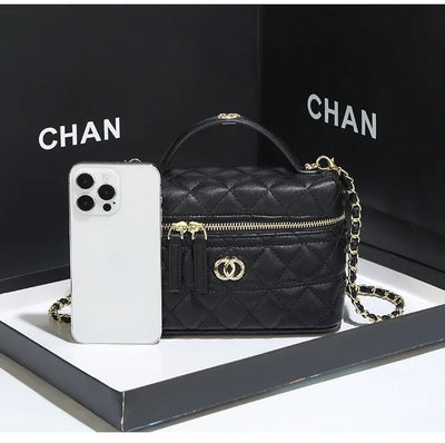 Fashion-Forward Women's Leather Handbag Crossbody Shoulder Bag Designer Inspired Tote Purse for Work and Social Events