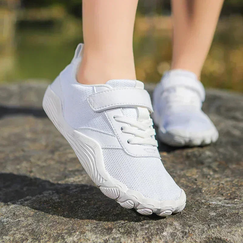 Kids barefoot shoes wide toe minimalist zero drop slipstop toddler children beach aqua water walking sneakers babies