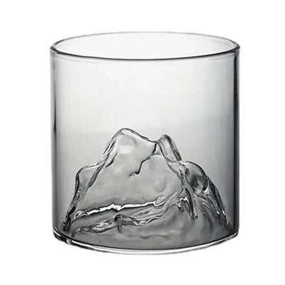3D Mountain Drinkware Clear Drinking Vodka Cup Wine Whiskey glass Drinking Glasses Glass Cup Beer Mug