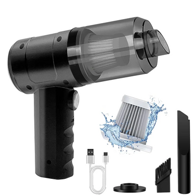15000PA Compressed Air Dust Collector Handheld vacuum cordless High power, car vacuum cleaner Hairdryer Mini portable