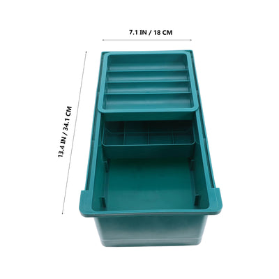 Desk Drawer Organizer Box with Compartments Under Desktop Storage for Small Studios Home Offices Efficient Workspace