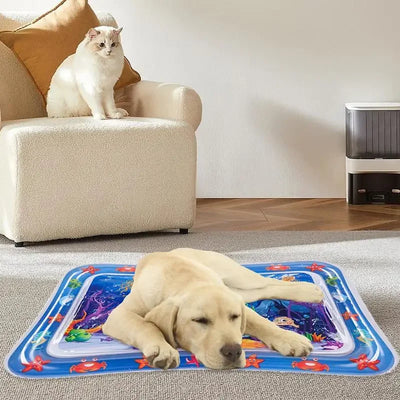 Creative Baby Water Mat For Pets Cat Dog Water Play Mat Infant Toddler Inflatable Patted Pad Baby Children Preschool Toys