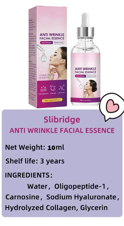 Effective Anti Wrinkle Aging Effect Remove Facial Wrinkles Serum Remover Brightening Skin Fade Melanin Anti Wrinkle Facial Serum