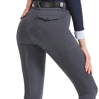 Four Seasons Breeches Women's professional equestrian sports pants riding silicone anti-slip pants wear-resistant high-elastic t