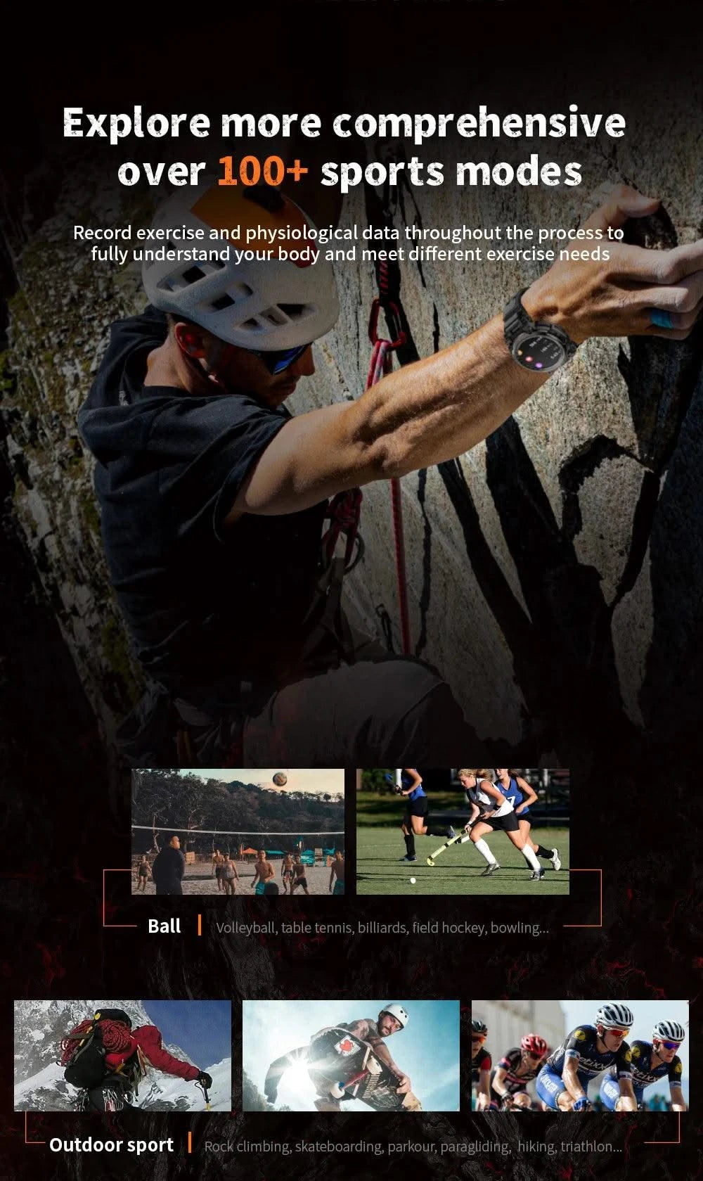 LOKMAT New ATTACK MAX Sport Rugged Smart Watch BT Calls Waterproof Military Smartwatches Heart Rate Monitor Fitness Tracker