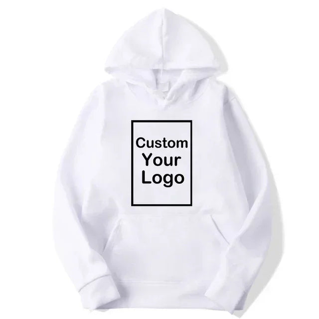 Men's and women's sports hooded sweatshirts, fashionable casual sweaters, customized, long sleeved, outdoor