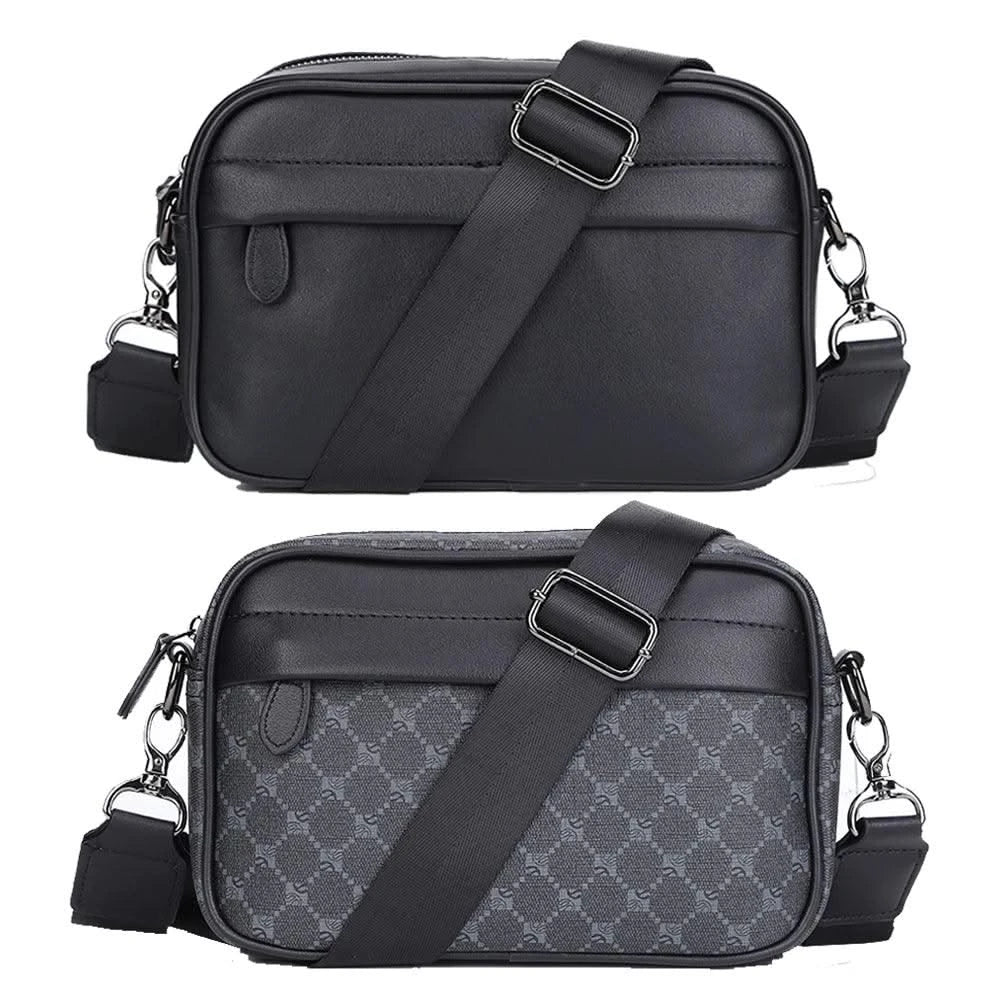 Messenger Sling Bags For Men and Women Square Bag Trendy Diagonal Chest Bag