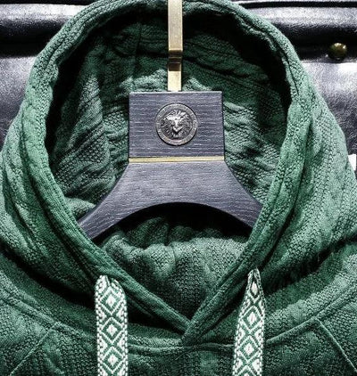 Sweatshirts for Man Cropped Hooded Men's Clothing Solid Green Hoodies Novelty and Cheap New in Loose Designer Streetwear Cotton