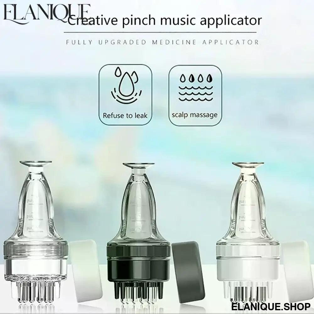 Scalp Applicator Liquid Comb – Essential Oil & Serum Massager for Hair Growth